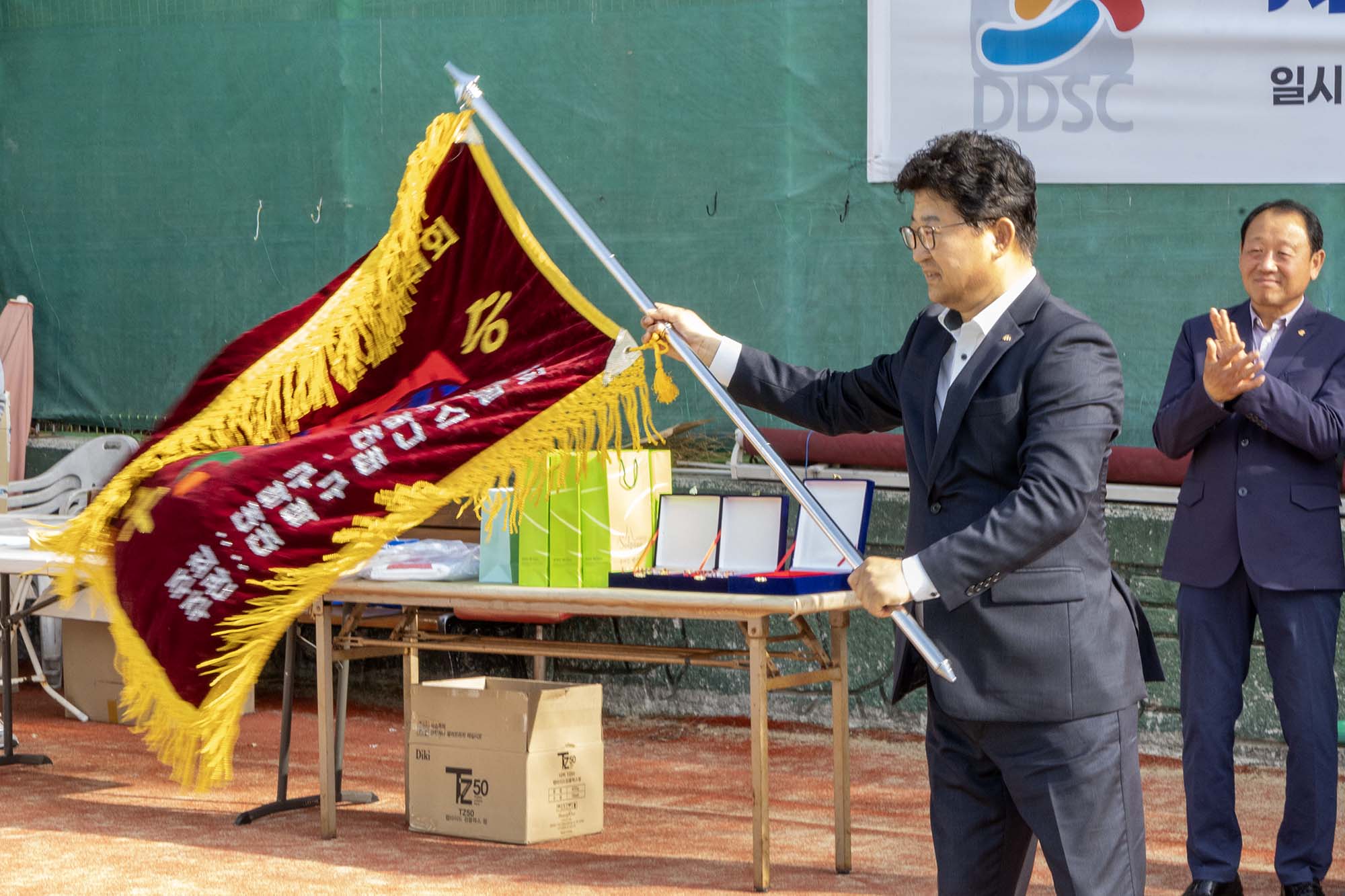 250419_제31회 구청장기 테니스대회 개회식 이미지2