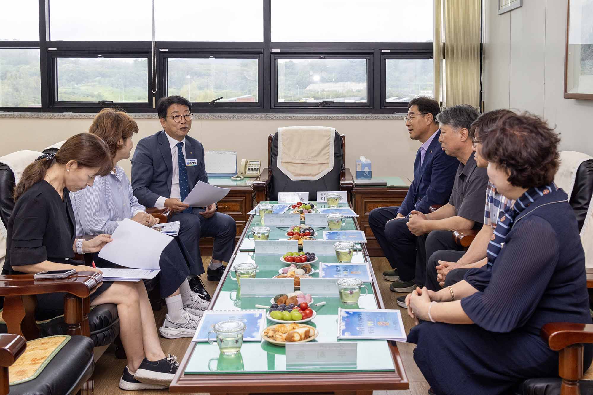 260910_유관단체 격려 방문(대덕종합사회복지관, 재향군인회, 보훈회관) 이미지7