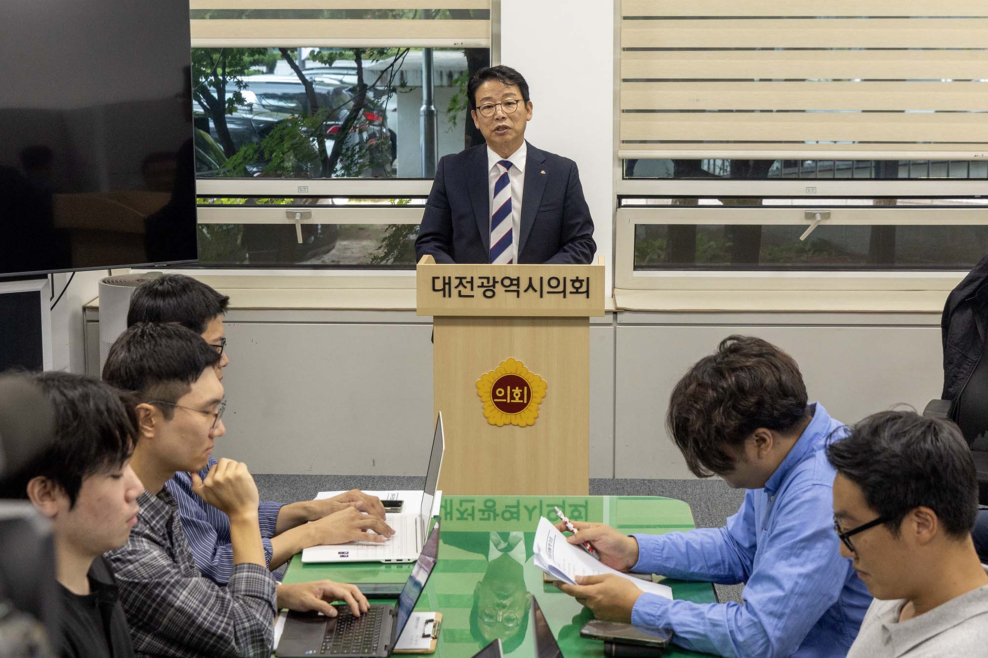 260914_대전시의회 기자회견 미리보기 이미지