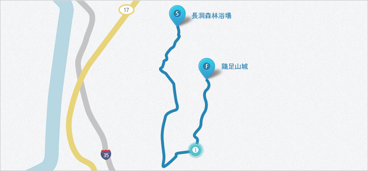 テーマおすすめコース経路地図